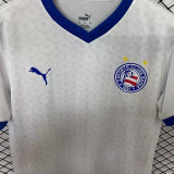 2025/26 Bahia Home White Fans Soccer Jersey