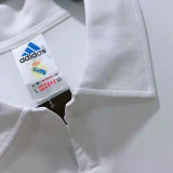 2002/03 RM White Home Retro Soccer Jersey