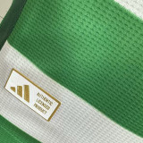 2024/25 Celtic Home White Green Player Version Soccer Jersey