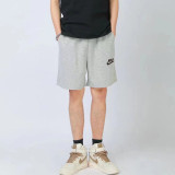 2025 NK Grey Pure Cotton Short Pants 浅灰