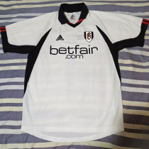 2002/2003 Fulham Home White Retro Soccer Jersey