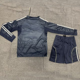2025/26 RM Away Black Kids Long Sleeve Soccer Jersey  长袖童装
