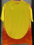 2024/25 Colombia Home Yellow Fans Soccer Jersey