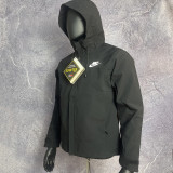 2024/25 Nk~ Black Windbreaker #A02冲锋衣