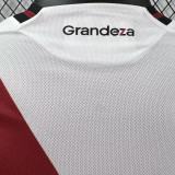 2025/26 River Plate Home White Player Version Long Sleeve Jersey 长袖