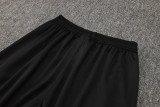 2025 Italy Black Sweater Tracksuit