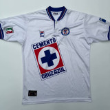 1998/99 Cruz Azul Away White Retro Soccer Jersey