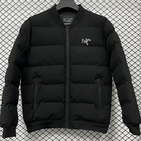 2026/27 ARC-TERYX Black Baseball Cotton Windbreaker Jacket BQ7709
