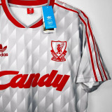 1989/91 LFC  Away Retro Soccer Jersey
