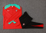 2025 Portugal Red Sweater Tracksuit