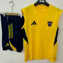 2025/26 Boca Yellow Vest Training Jersey (A Set) 胸前无广告