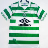 1998 Celtic Home Retro Soccer Jersey (With 97-98 Champion letters）