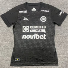2025/26 Cruz Azul Third Black Women Soccer Jersey