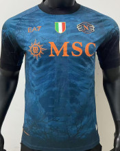 2025/26 Napoli Halloween Blue Player Version Soccer Jersey