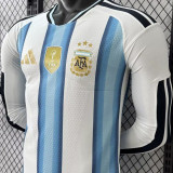 2026/27 Argentina Home Player Version Long Sleeve Soccer Jersey  背上有1893