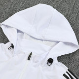 2026 RM White Windbreaker Jacket   (A Set）