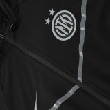 2026 In Milan Black Windbreaker Jacket  （A Set）