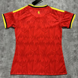 2026/27 Belgium Home Red Women Soccer Jersey 女
