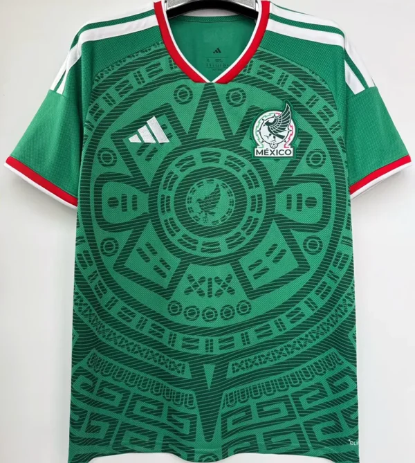 2026/27 Mexico 1:1 Quality Home Green Fans Soccer Jersey