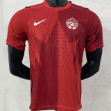 2026/27 Canada Home Red Player Version Soccer Jersey