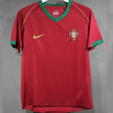 2006 Portugal Home Retro Player Version Soccer Jersey 球员版