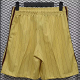 2025/26 ARS Yellow Retro Style Shorts Pants