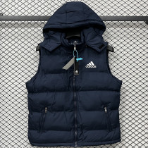 2026/27 AD Royal Blue Cotton Vest Jacket J5501 宝蓝色带帽