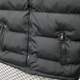 2026/27 NK x AIR Black Cotton Vest Jacket J5502 黑色带帽
