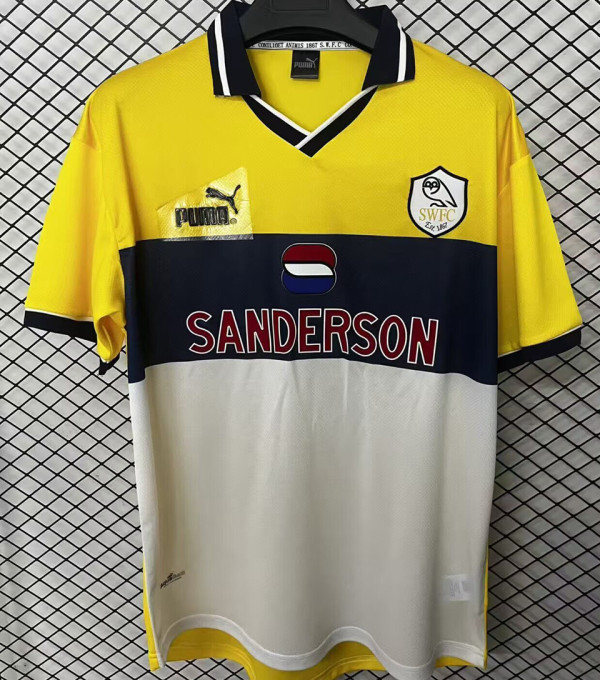 1999 Sheffield Wednesday Away Retro Soccer Jersey