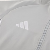 2026 Ad~ Grey Jacket Tracksuit