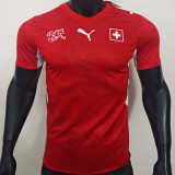 2026/27 Switzerland Home Red Player Version Soccer Jersey