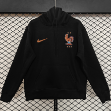 2026 France Black Hoody 黑色