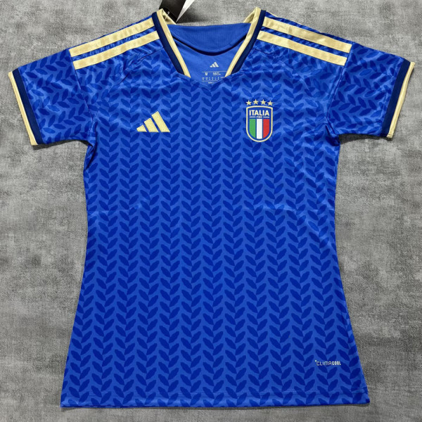 2026/27 Italy Home Blue Women Soccer Jersey 女