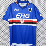 2003/2004 Sampdoria Home Retro Soccer Jersey