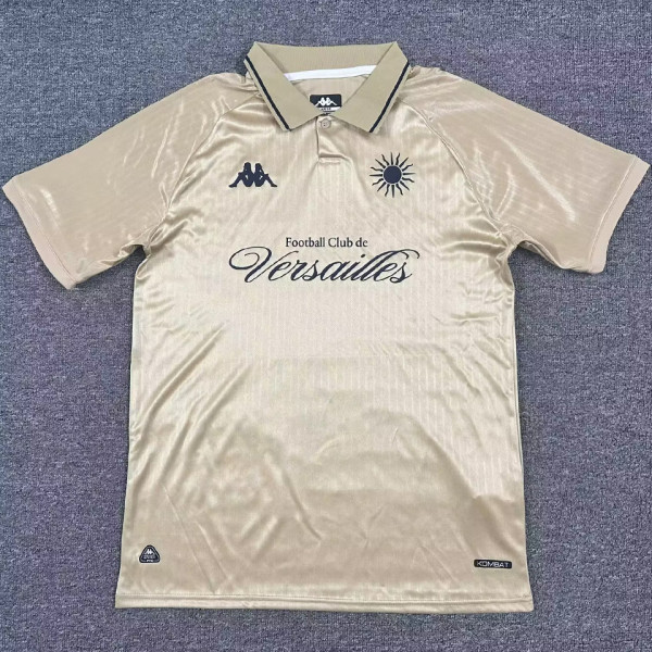 2025/26 Versailles Third Gold Fans Soccer Jersey 凡尔赛
