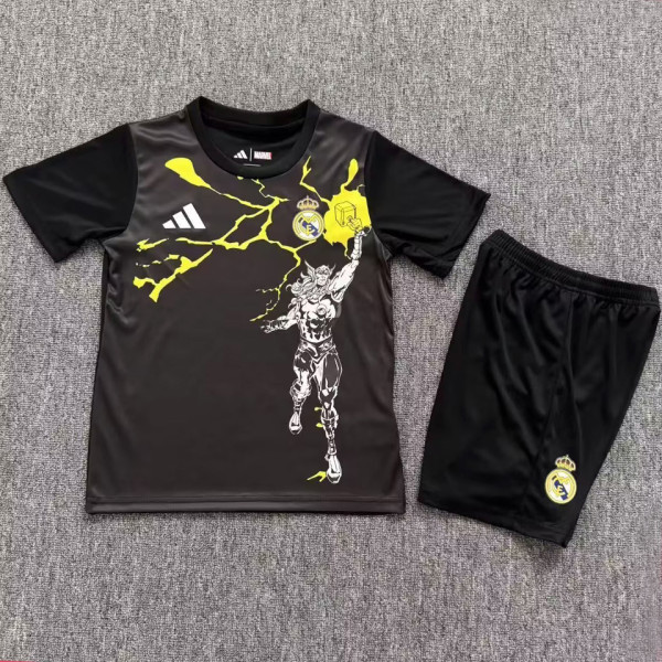 2026 RM x MARVEL Special Edition Kids Soccer Jersey