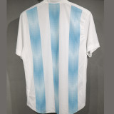 2018 Argentina Home Retro Player Version Soccer Jersey