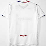 2008/2009 Lyon Home White Retro Soccer Jersey