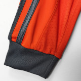 2013/14 RM Thrid Orange Retro Long Sleeve Soccer Jersey