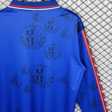 1998/1999 Getafe Home Blue Retro Long Sleeve Soccer Jersey