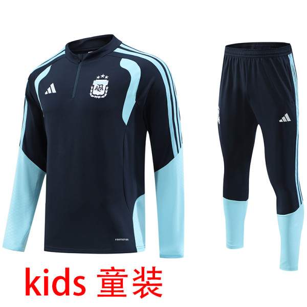 2026/27 Argentina Baby Blue Kids Sweater Tracksuit