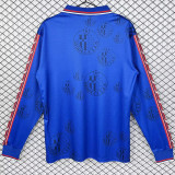 1998/1999 Getafe Home Blue Retro Long Sleeve Soccer Jersey