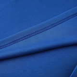 2026 AD Blue Sweater Tracksuit