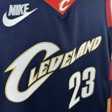 2026 Cleveland JAMES #23 Baby Blue Retro NBA Jerseys