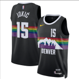 2026 Nuggets JOKIC #15 Black City version NBA Jerseys