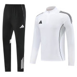 2026 Ad~ White Sweater Tracksuit