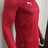 2026/27 Portugal Home Red Player Version Long Sleeve Soccer Jersey