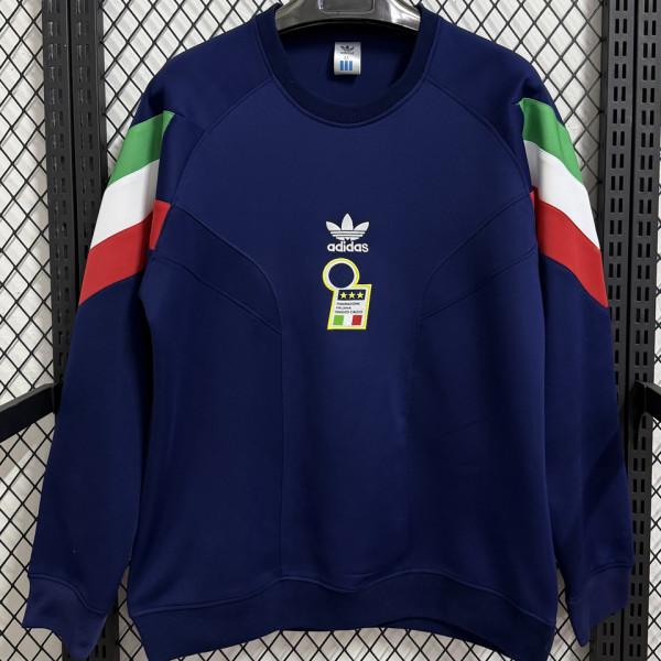 2026 Italy Blue Training Sweater