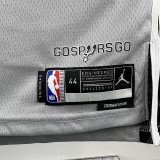 2026 Spurs DEROZAN #10 Grey NBA Jerseys