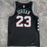 2026 Bulls JORDAN #23 Black NBA Jerseys